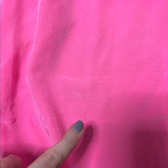 Lilly Pulitzer Sleeveless Elsa Top Rousseau Pink 100% Silk XS - Picture 6 of 8